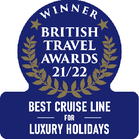 British Travel Awards 2022 Silver Best Luxury Holidays Cruise Line